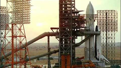 The Buran Russian spacecraft