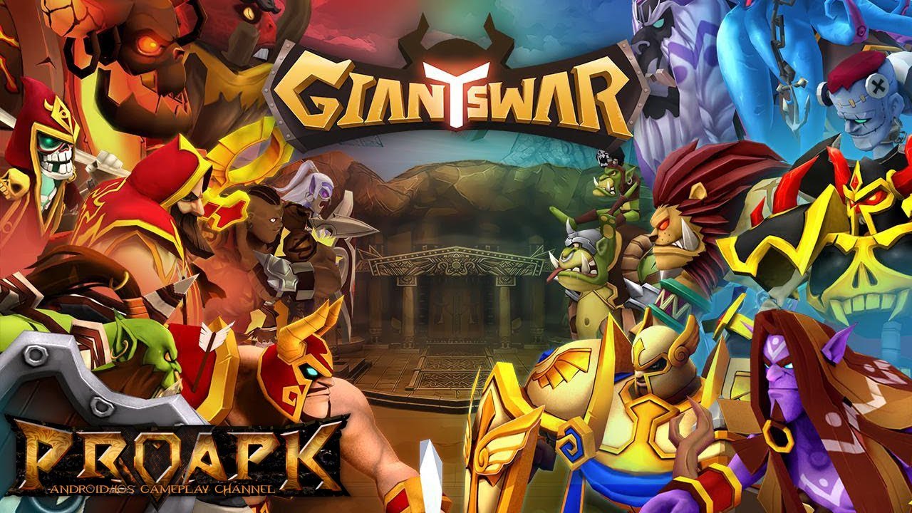Giants War Gameplay Android / iOS (by GAMEVIL) (CBT) YouTube