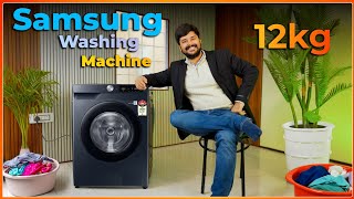 Samsung 12 Kg Fully Automatic Front Loading Smart Bespoke Ai Wifi Washing Machine Review In 2026⛲️🌊
