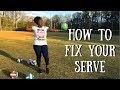 HOW TO FIX YOUR SERVE ! - Tips & Tricks