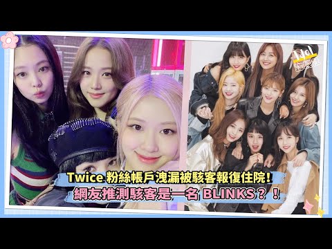 Twice粉絲帳戶洩漏被駭客報復住院！ 網友推測駭客是一名BLINKS？！