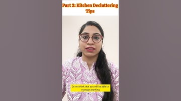 Kitchen Decluttering Tips - Diwali Decluttering Series Part 1#decluttering #diwalispecial #declutter