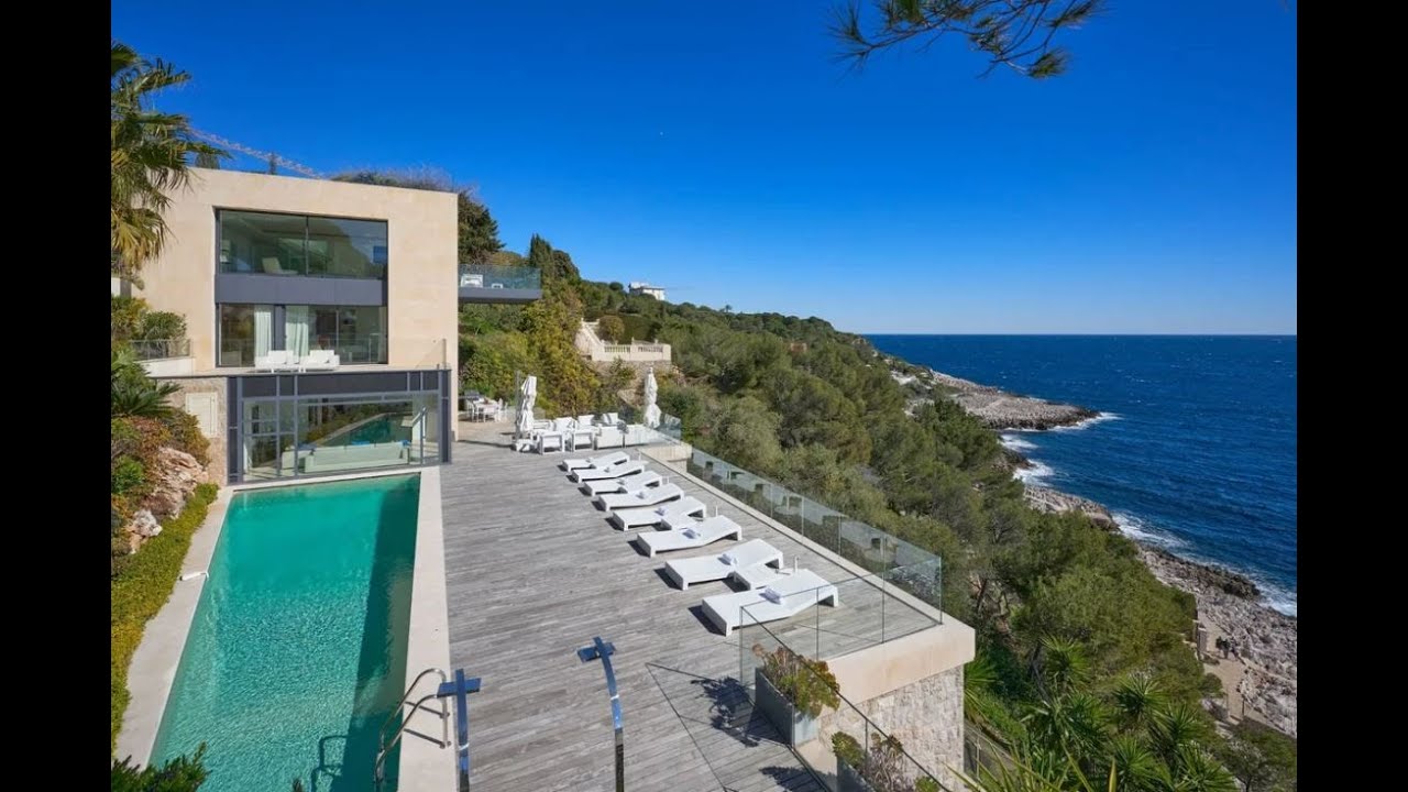 Luxury High-End Waterfront Contemporary-Style Villa | Côte d'Azur ...