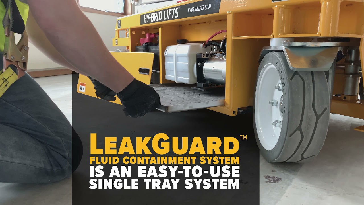 Hy-Brid Lifts LeakGuard™ Fluid Containment System