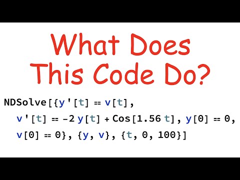 NDSolve on Mathematica,