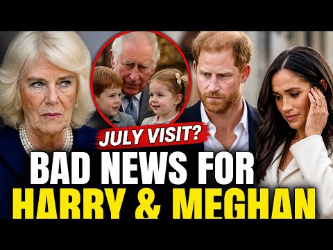 Video Bad News For Harry and Meghan? Queen camilla Reportedly Unhappy about Return | Royal News