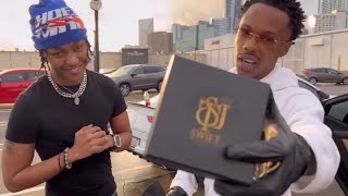 SwiftTheJeweler & Justin Sweat New Custom Sweat Pendant Pick Up Vlog Details