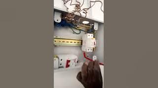 jinsi ya kufunga main switch( how to install electrical main switch) single phase stage 4