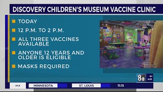 Pop-up vaccine clinic held at DISCOVERY Children s Museum on Sunday