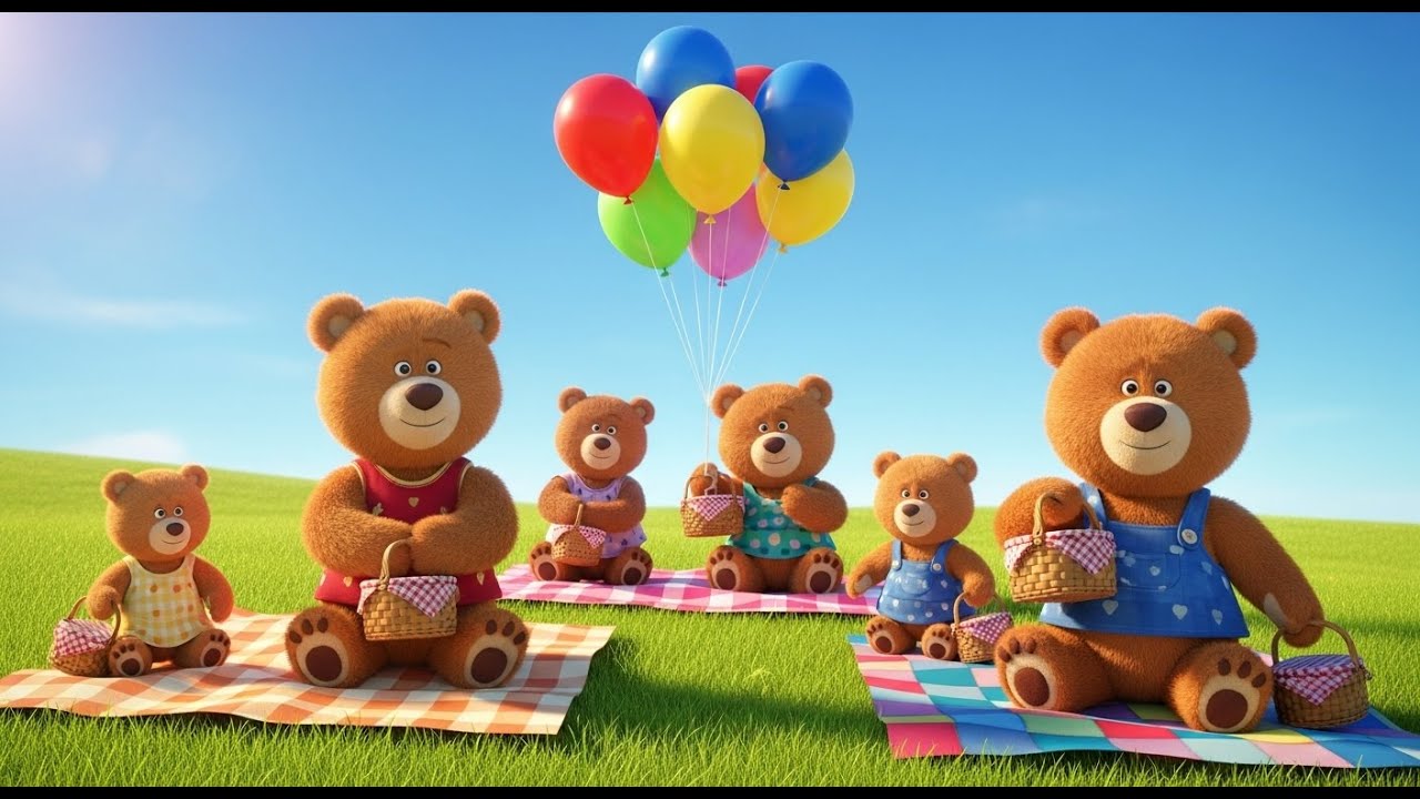 **Teddy Bear Picnic Song 🧸🎶 | Sing, Dance & Play – Fun Kids Rhyme for Toddlers & Babies**