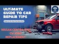 CAR NISSAN SENTRA B13 1991 CV JOINT REPLACEMENT