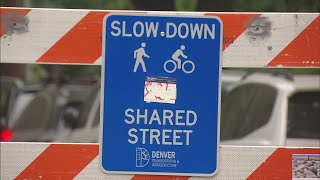 Barricades In Some Neighborhoods In Denver Slow Down Traffic For 'Shared Streets'