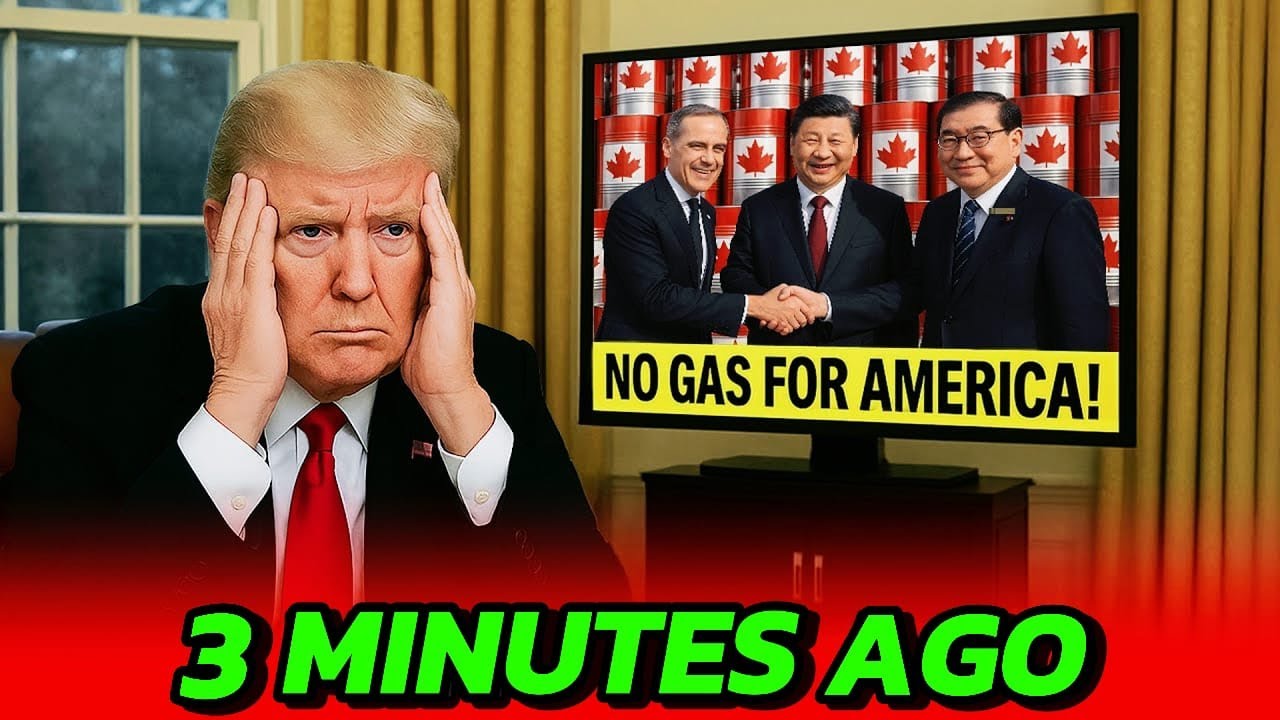 3 MINS AGO: Canada CUT U.S. Gas — Trump FUMES as Cargo Flows to China, Japan & South Korea