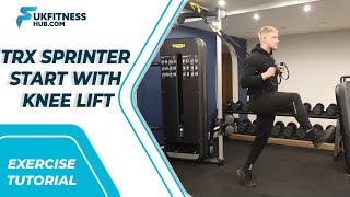 Exercise Tutorial: TRX Sprinter Start With Knee Lift