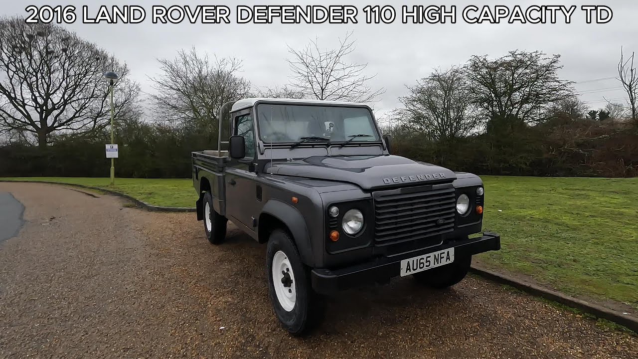2016 LAND ROVER DEFENDER 110 HIGH CAPACITY TD