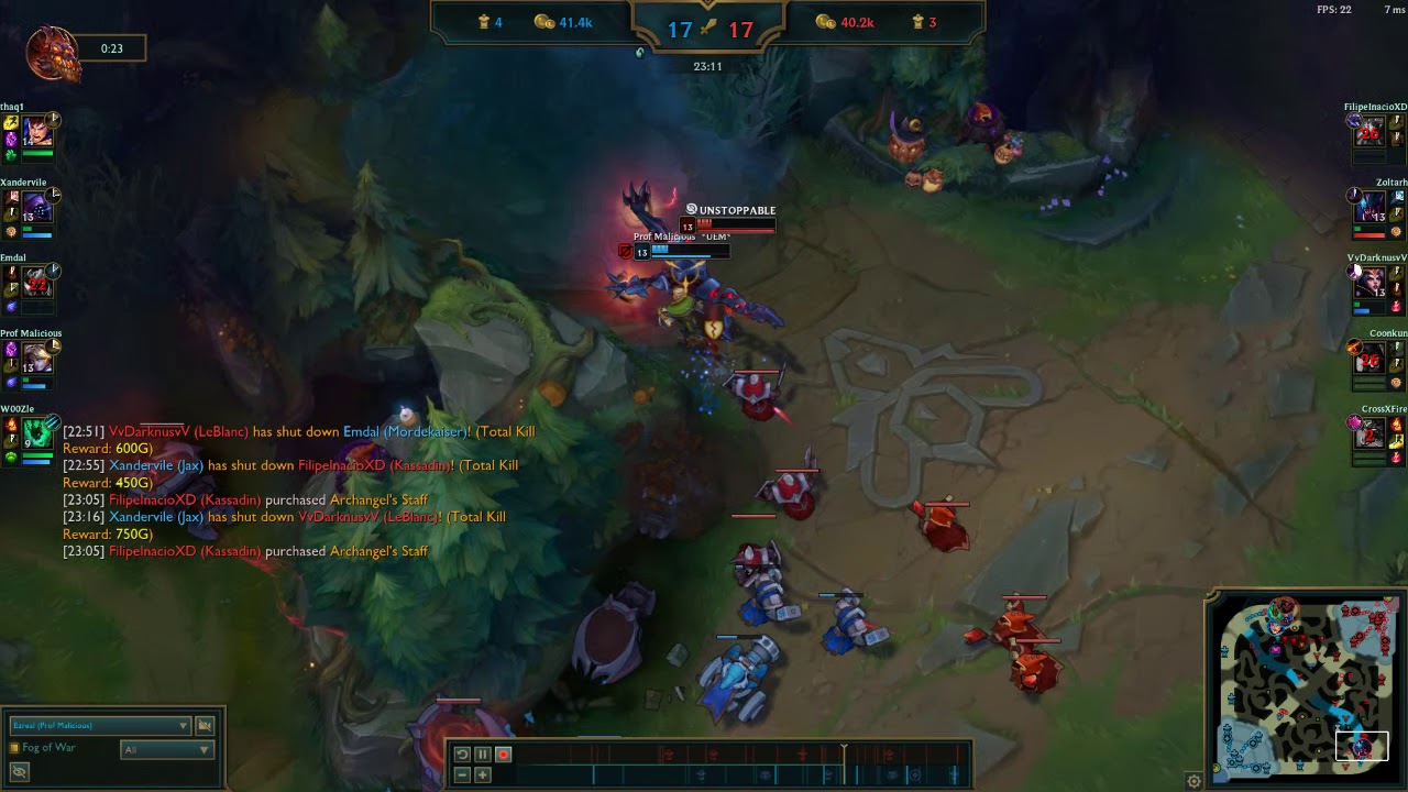 "I've got 7 kills, I can get anyone!" - Rek'Sai, maybe.