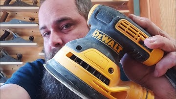 MY 5" DEWALT RANDOM ORBITAL SANDER!