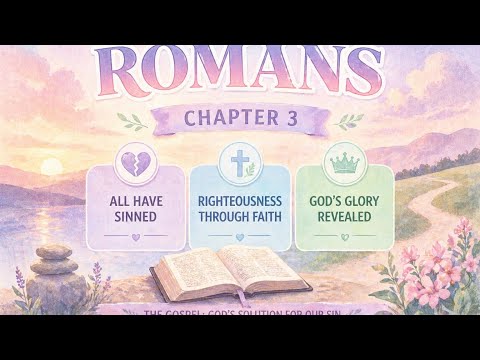 The Book of Romans | Chapter 3| #biblestudy #romans3 #biblestudyseries