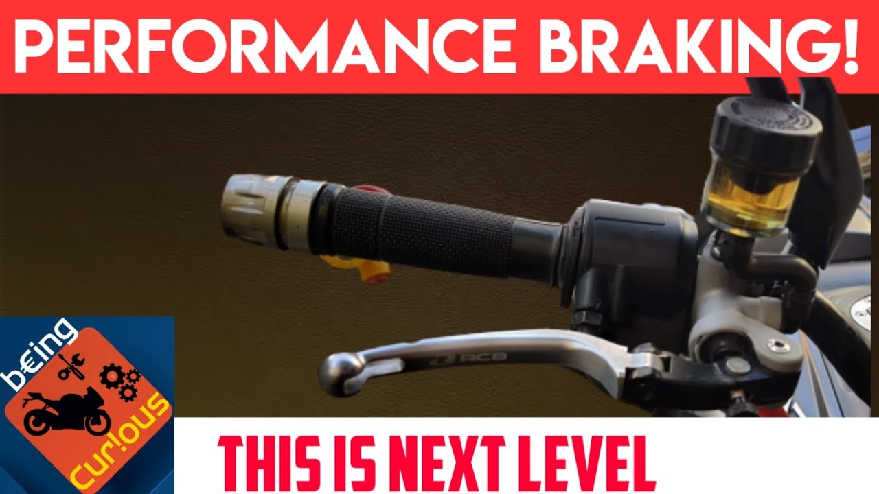 How to Improve Motorcycle brakes Brake Upgrade Radial Master Cylinder Radial Tire Dominar