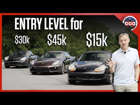 Porsche's mid-engine modern classics that cost less than the average new car