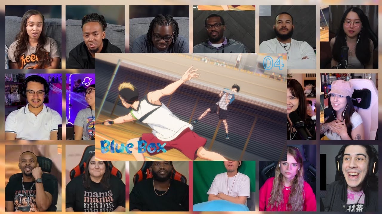 💞🏸 BLUE BOX S1 EP4 REACTION MASHUP 💖✨ | WELL… WELL… WELL… AQUARIUM DATE INCOMING, GUYS!! 🐠🌊