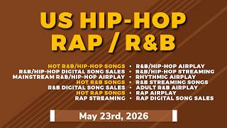 US R&amp;B / Hip-Hop / Rap | Mainstream | Rhythmic | Airplay | Digital Sales | Stream (May 23rd, 2026)