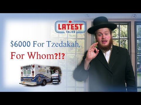 $6000 For Tzedakah, But For Who?? | R' Pinny Rubinstein - 2 | Latest Talks