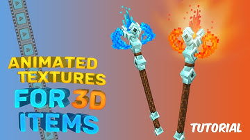 How to animate item textures - Java Minecraft - Custom 3D items for your RPG Server Resource Pack