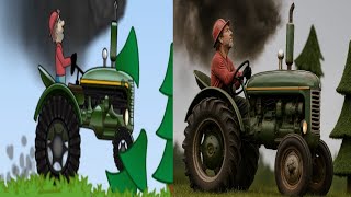 Hill climb racing game realistic hill climb racing so funny 😁🤣 game 🎮#hillclimb #game  screenshot 3