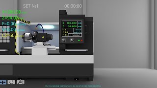 CNC simulator lathe (mobile)