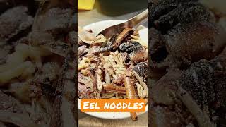 Eel Noodles &amp; Shrimp Rice #food #shorts