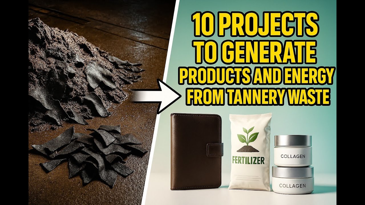 10 Projects to Generate Products and Energy from Tannery Waste YouTube