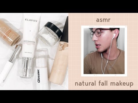 ASMR Natural Fall Makeup Roleplay | ASMR Visuals