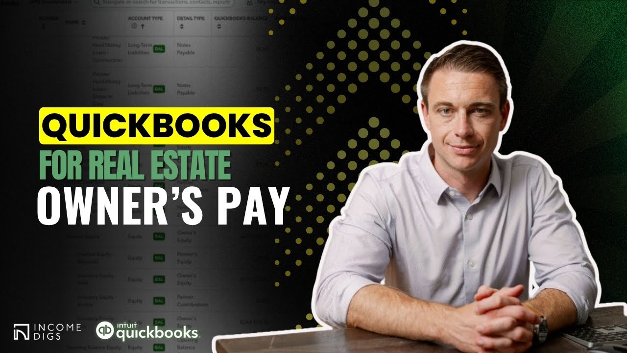 Quickbooks по недвижимости: оплата труда владельца