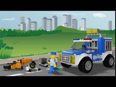 Конструктор Lego Juniors Погоня на полицейском грузовике