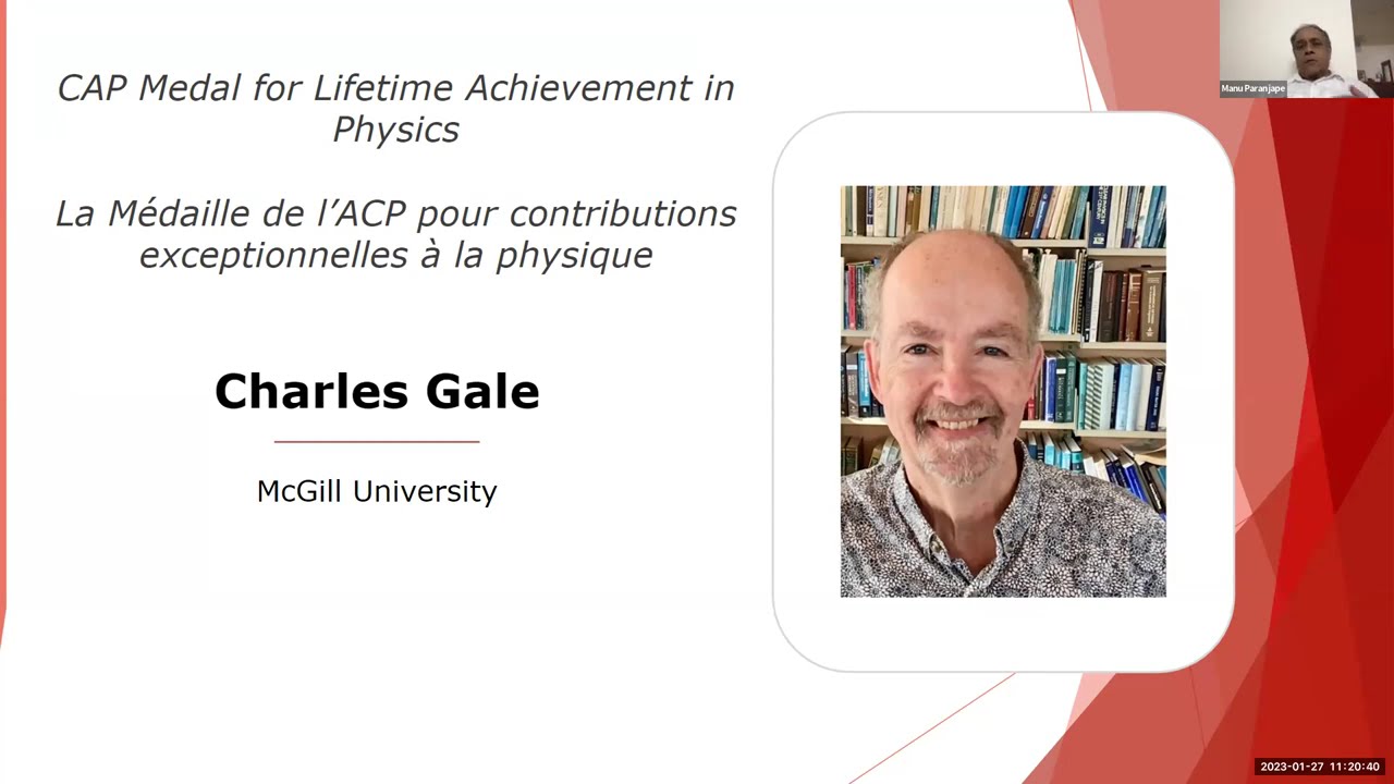 David London: 2022 CAP-CRM Prize in Theoretical and Mathematical Physics