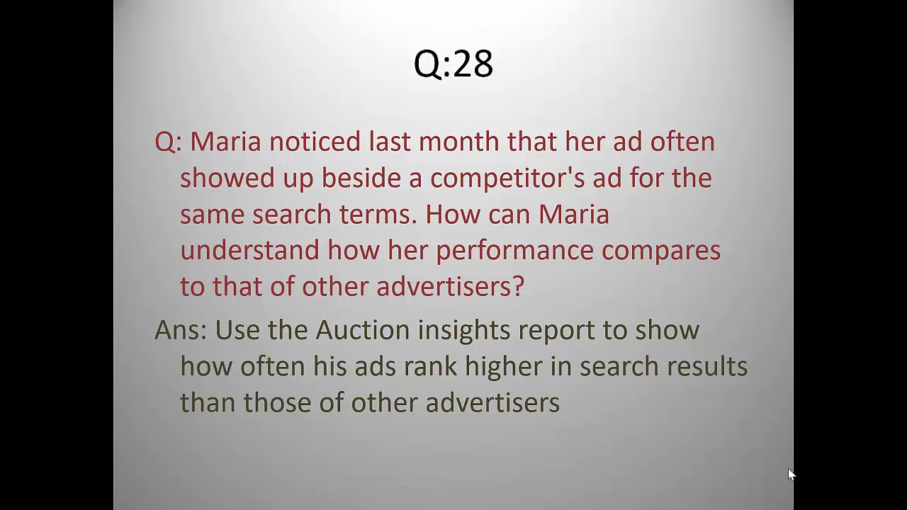 Maria noticed last month that her ad often showed up beside a