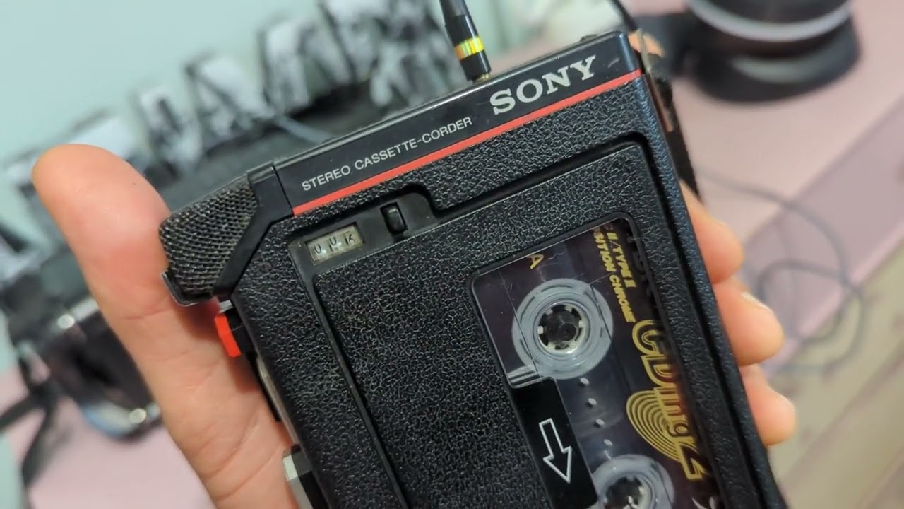 Sony TCS 310 walkman recorder repaired! - YouTube
