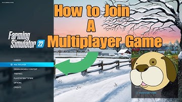 How to Join a Multiplayer game on FS22/ for consoles / So nehmen Sie an einem Multiplayer-Spiel teil