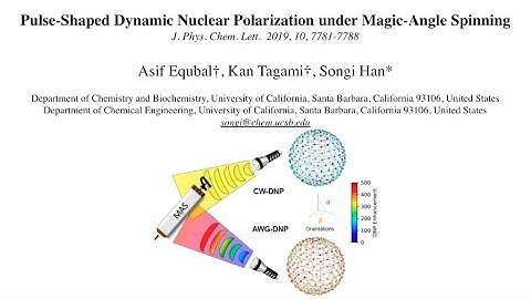 Pulse Shaped Dynamic Nuclear Polarization Under Magic Angle Spinning
