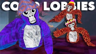 Running comp lobbies in Gorilla Tag!!!!