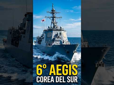 🚢 Corea del Sur bota su 6° destructor Aegis KDX III 🇰🇷