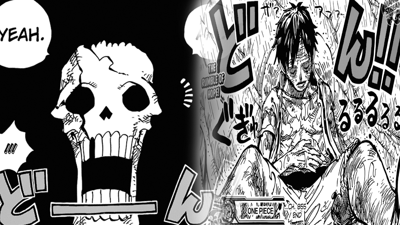 One Piece 855 ワンピース Manga Chapter Review Brook S Great Escape Luffy And Sanji S Reunion Youtube