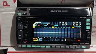 Alpine 3DA-W880 3cd functions and operation.