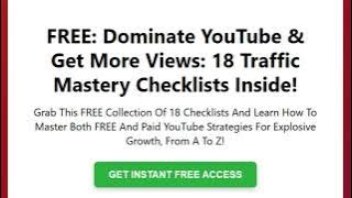 How to earn income online using Youtube Free and paid strategies.