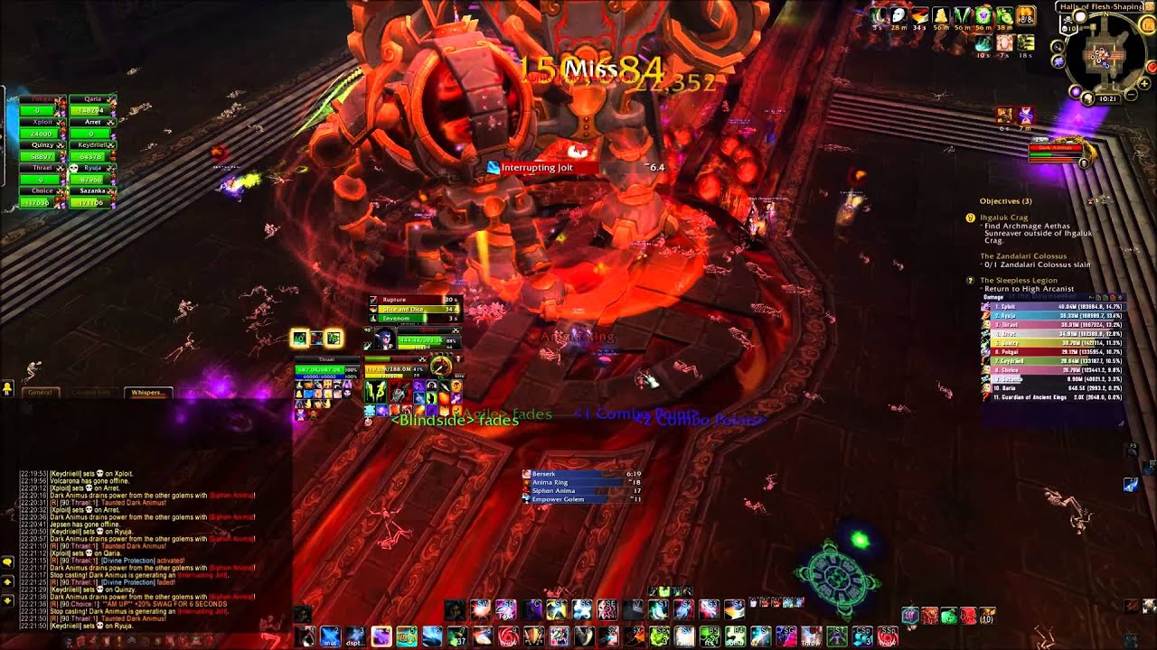 Avast vs Heroic Dark Animus 10 Man - Rogue POV (HD)