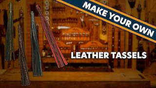 How to Make a Leather Tassel for Bags, Purses and Keychains