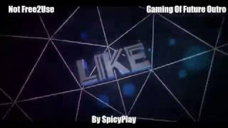 [Panzoid] Gaming Of Future Outro | Not Free2Use | 50 Likes For An Outro Template
