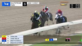 Gulfstream Park June 11, 2021 Race 6