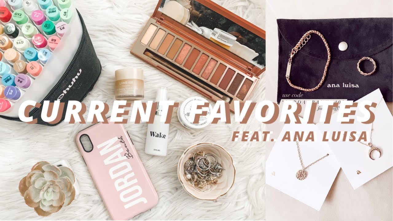 september favorites (fashion, skincare, makeup, amazon) feat. ana luisa